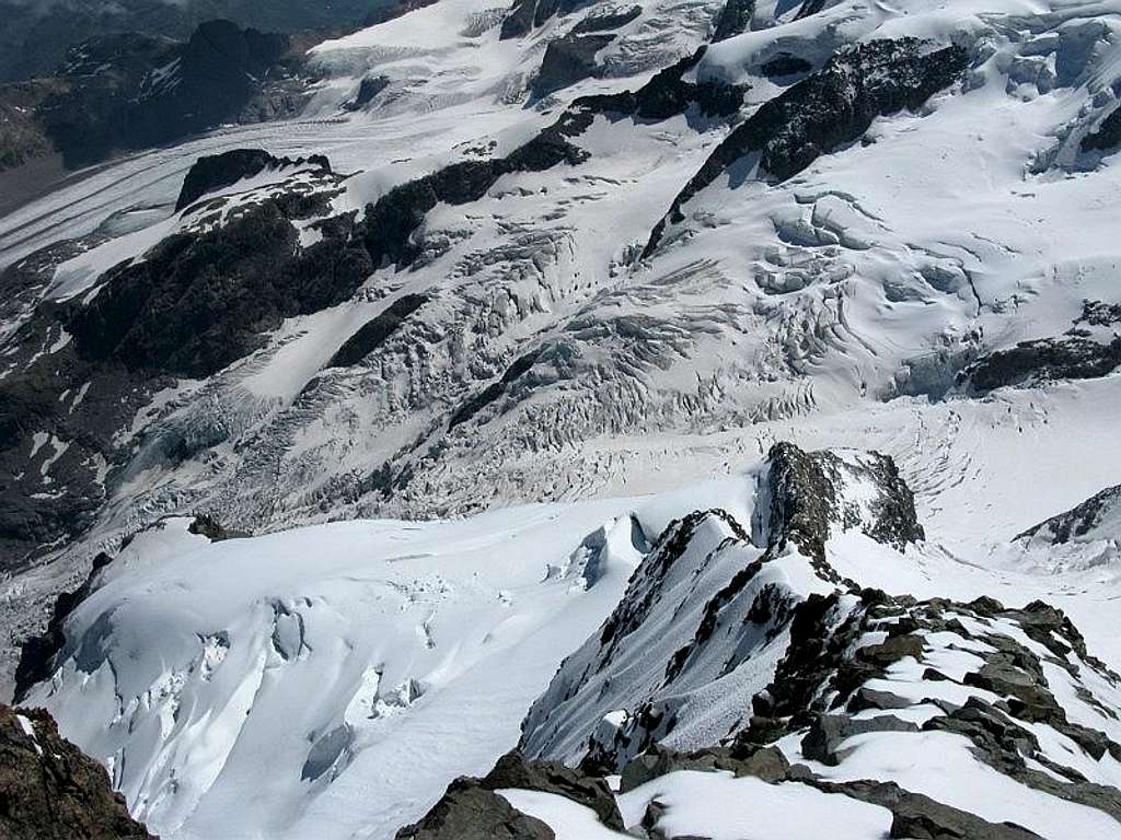 Glacier Vadret da Morteratsch