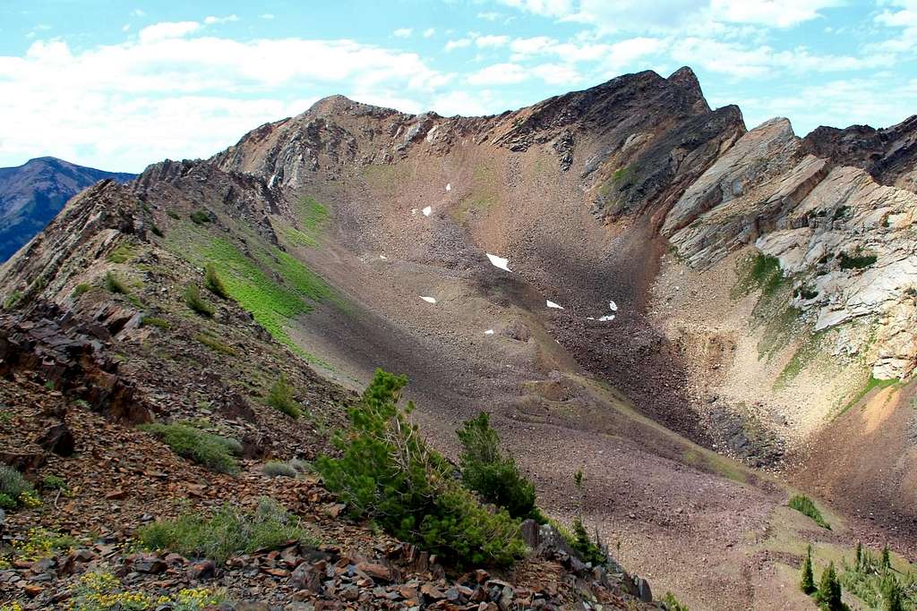 Mt. Superior, Monte Cristo, and the Cardiac Ridge.