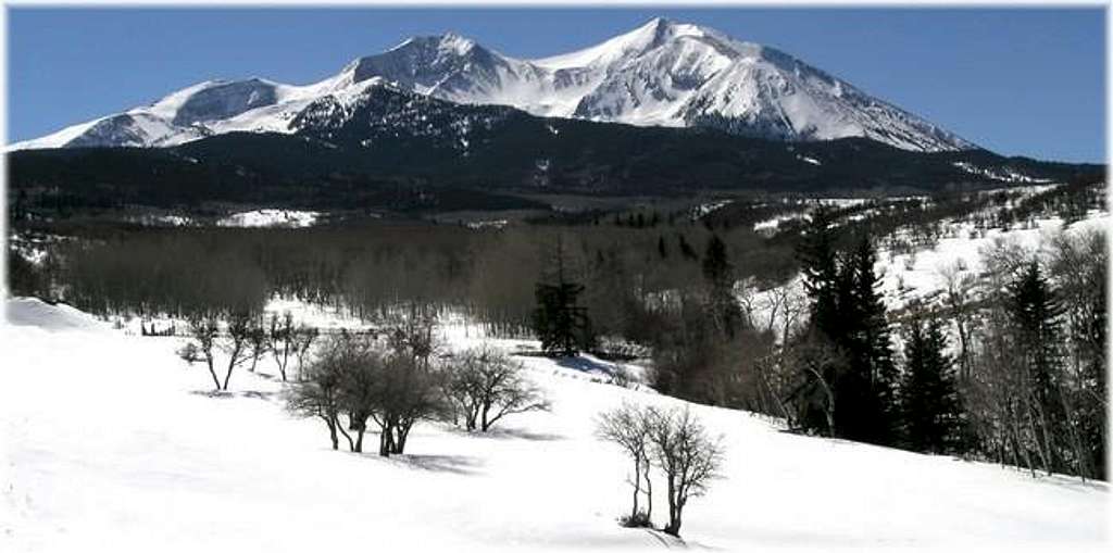 Mount Sopris- Elk Range,...