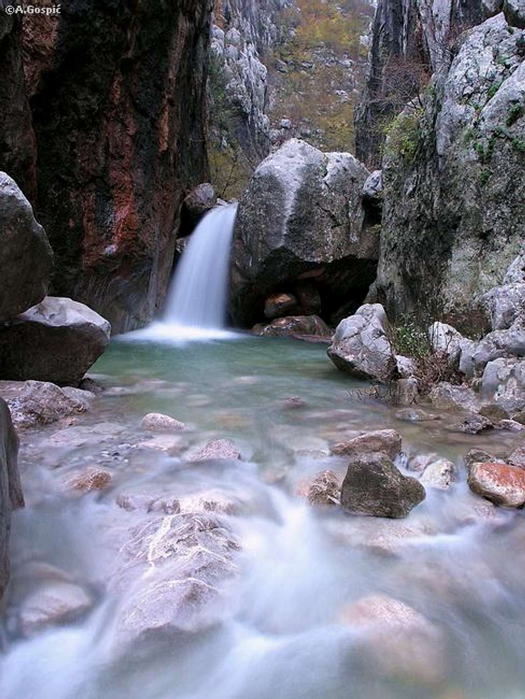 Waterfall in Mala Paklenica