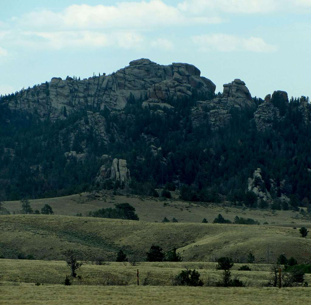Hills east of Laramie