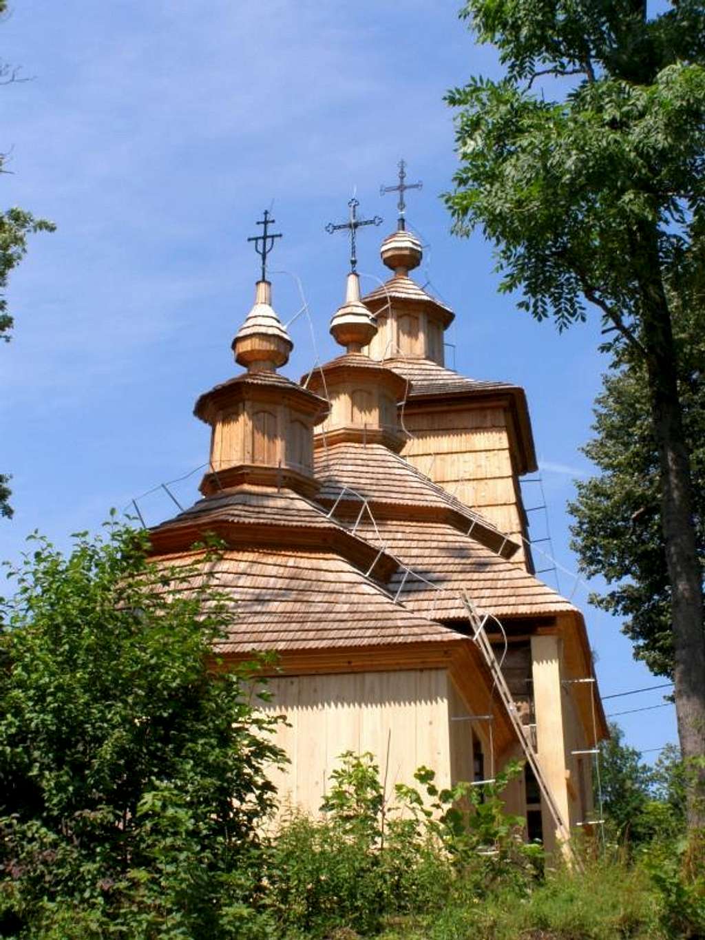 The Greek Orthodox Church in the village of Bałucianka