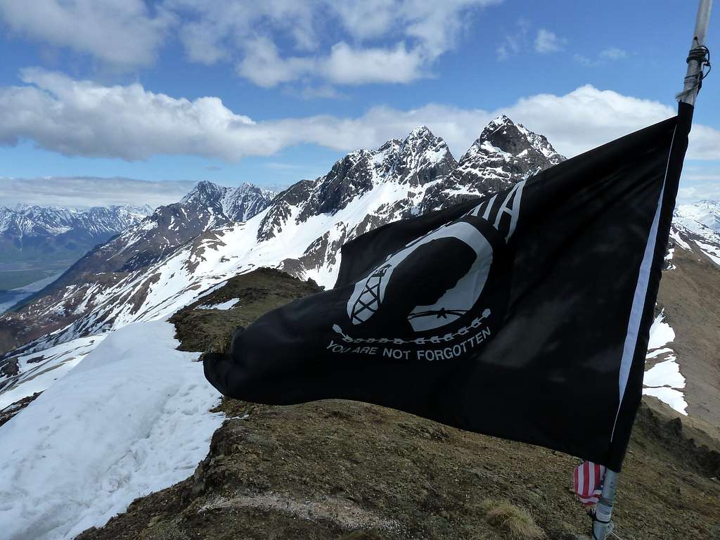 Flag on Summit
