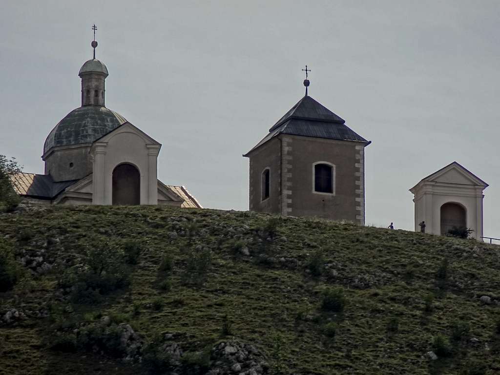 Svatý kopeček (Holy Hill) near Mikulov