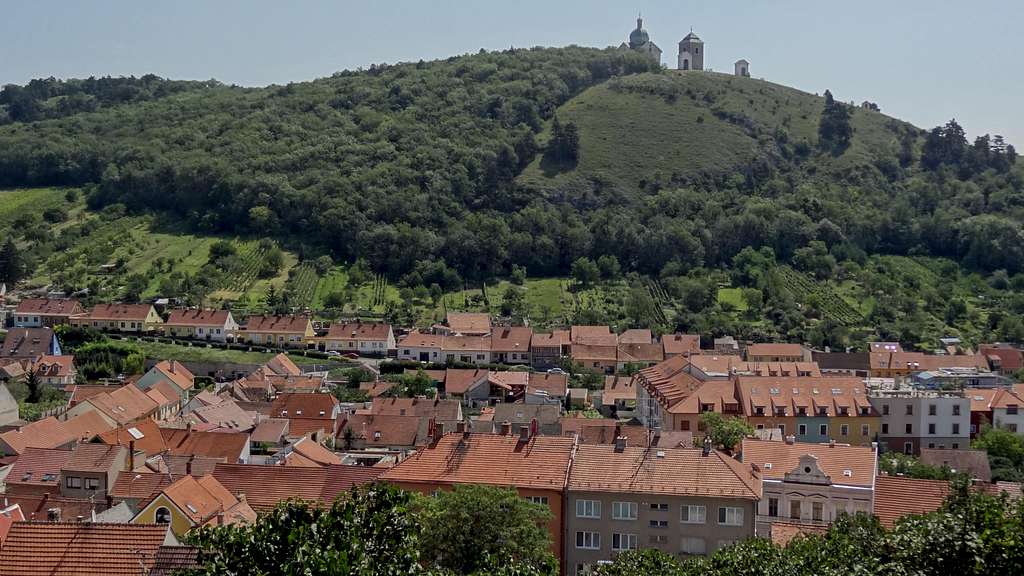 Svatý kopeček (Holy Hill) over Mikulov