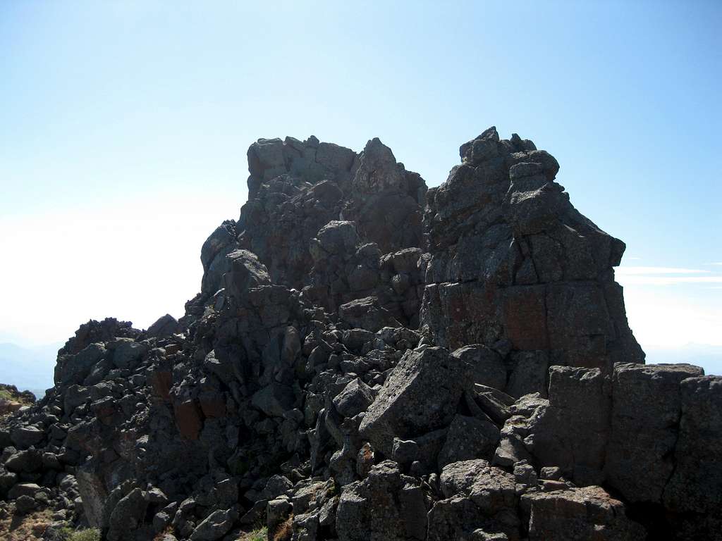 The summit of Tower 2