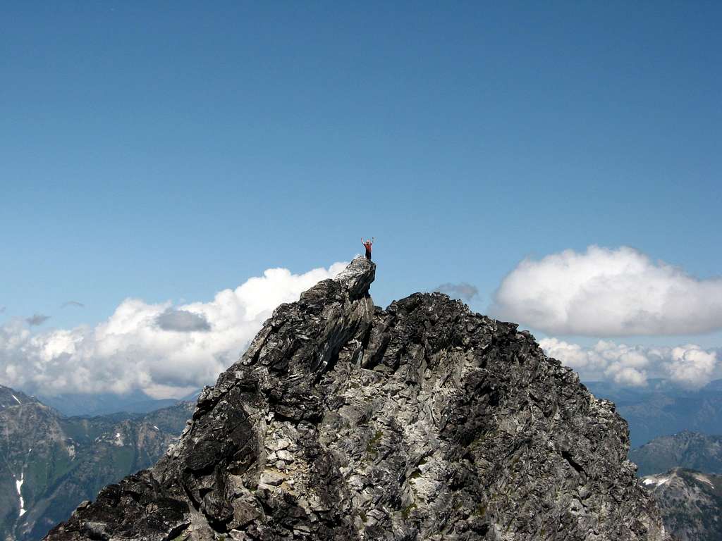 Josh Lewis On The Summit of Luna