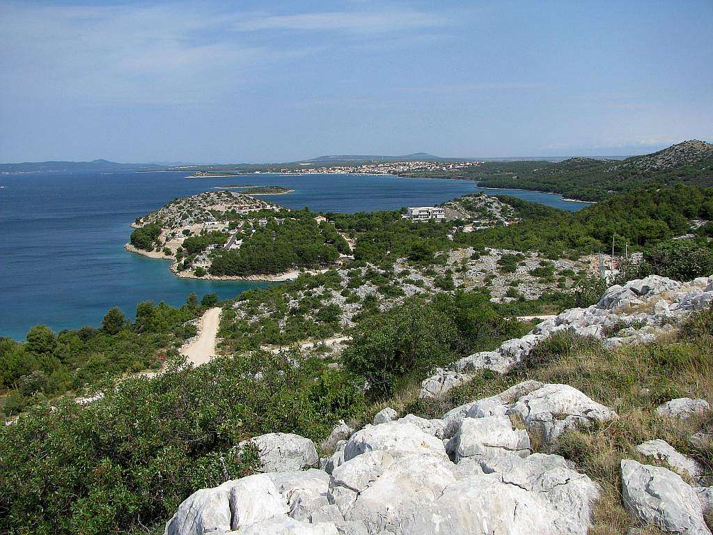Dalmatian coast in Drage