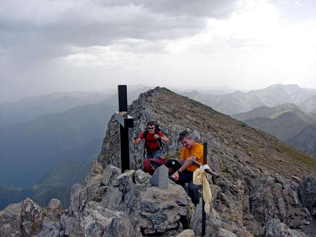 Summit of Mont Valier