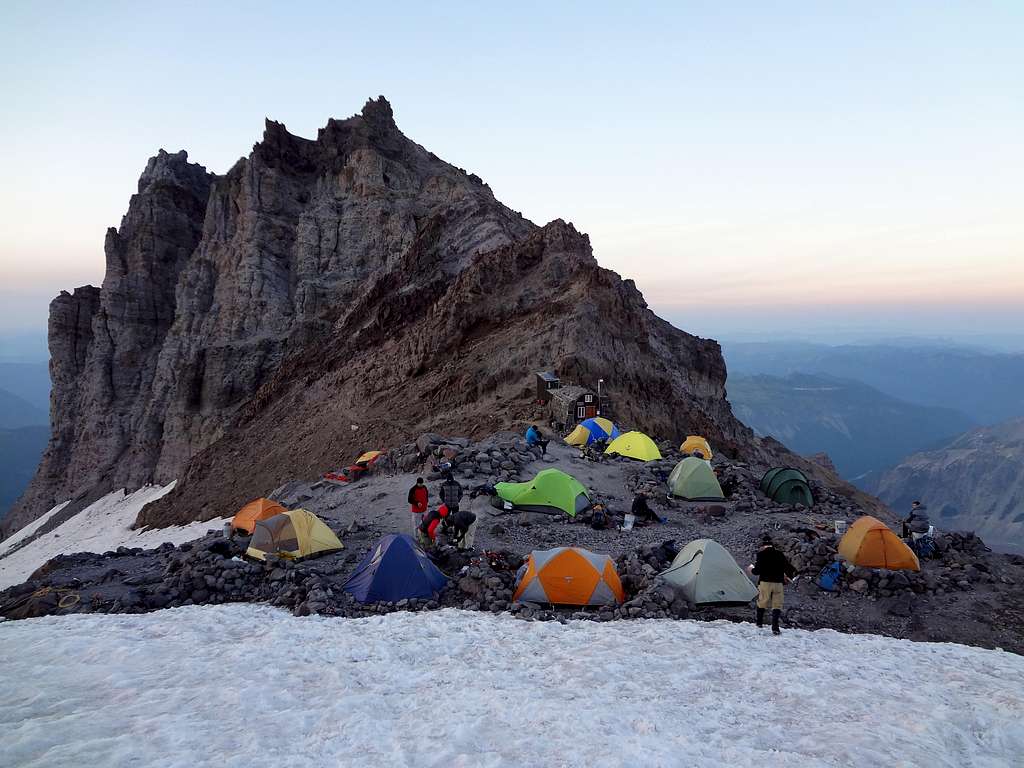 Camp Schurman  Mt Rainier