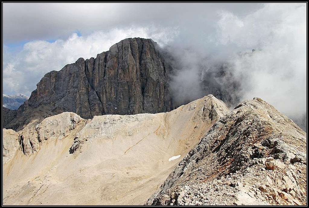 Marmolada from Sasso Vernale