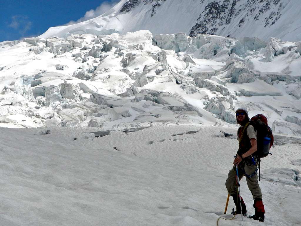 Grenz Glacier Icefall