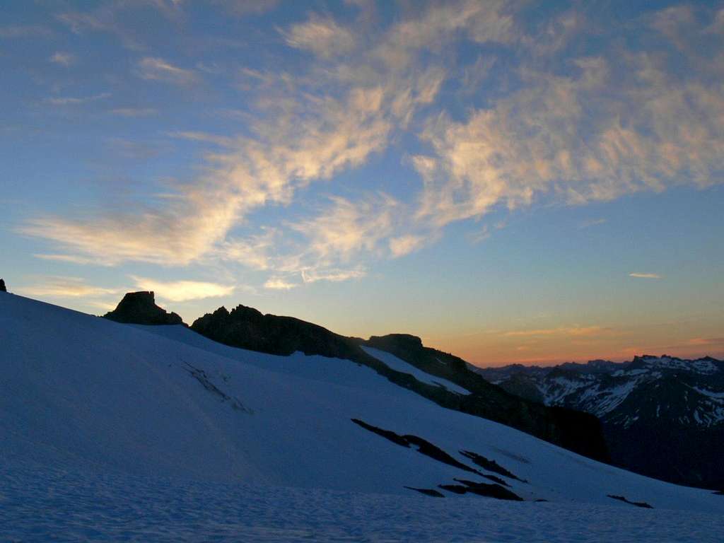 Morning Light on Glacier Peak