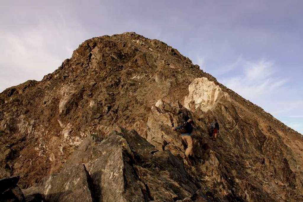 Kelso ridge scrambling