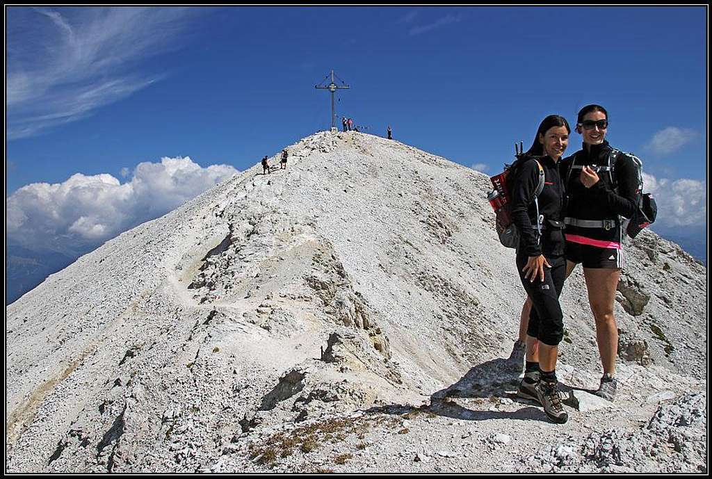 The summit of Duerrnstein / Pizzo di Vallandro