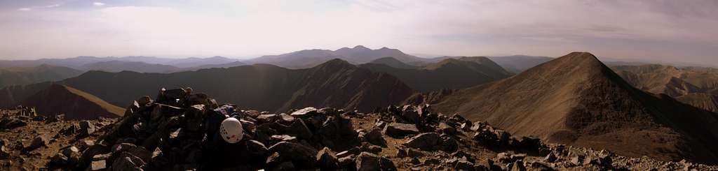 Torreys Peak summit Panoramic View