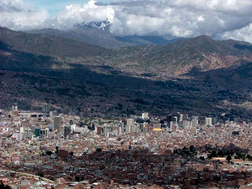 La Paz from El Alto.