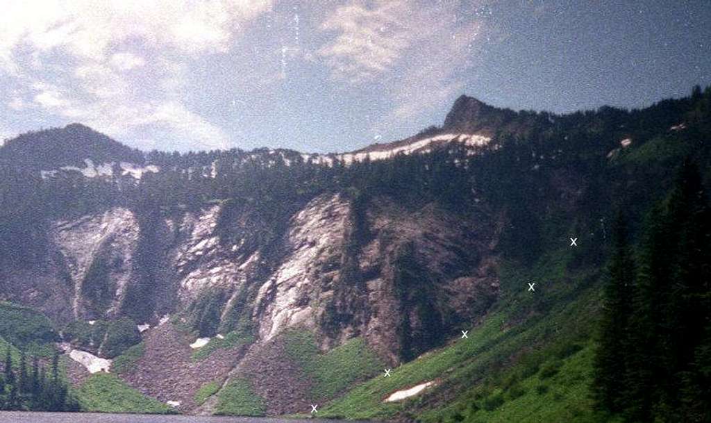 Static Peak from Big Greider Lake