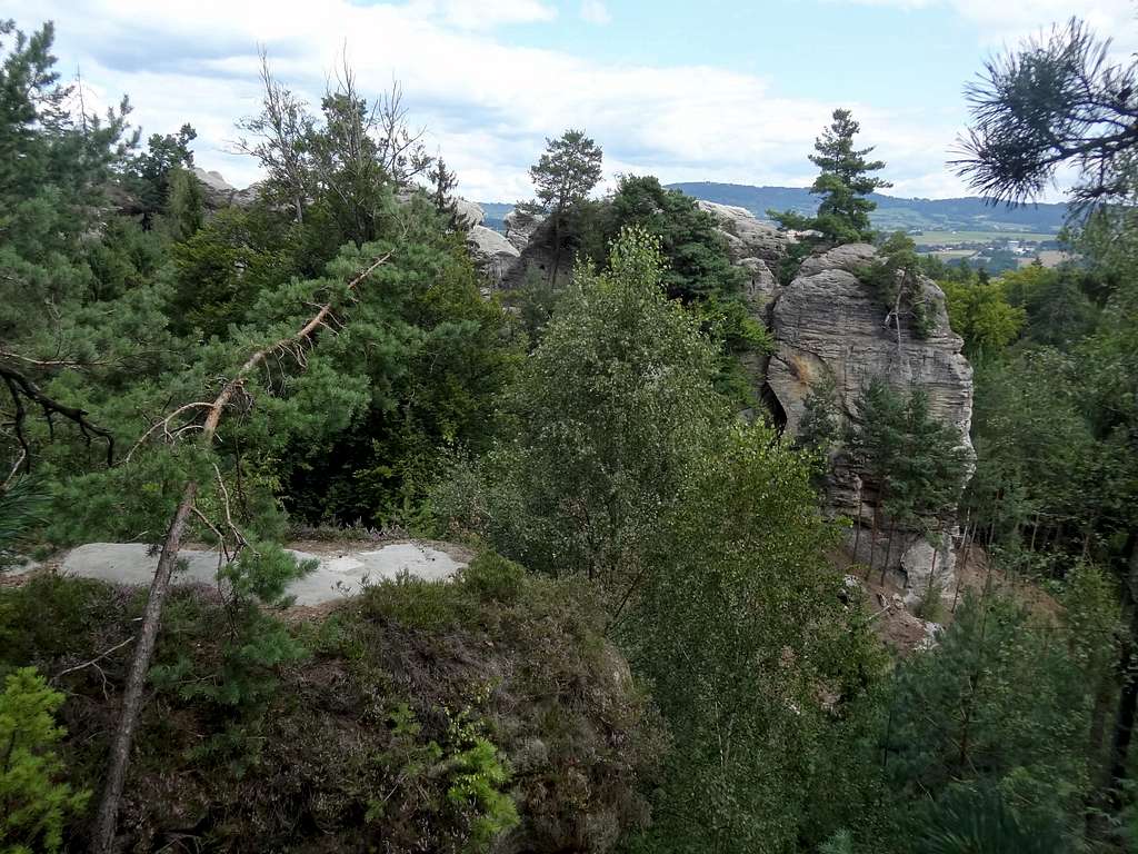 Views from Zámecká vyhlídka