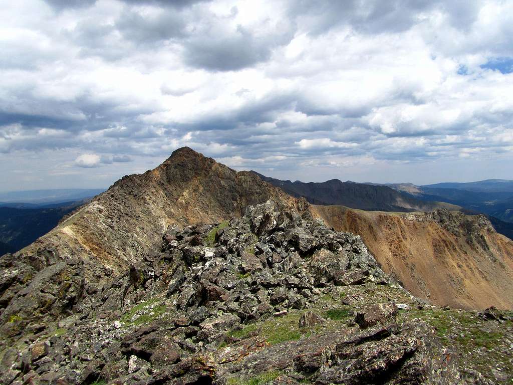 Mt. Nimbus from Mt. Stratus