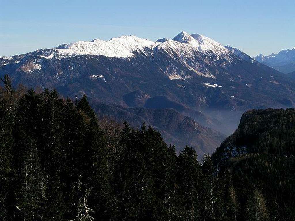 Stol massif from west, from...