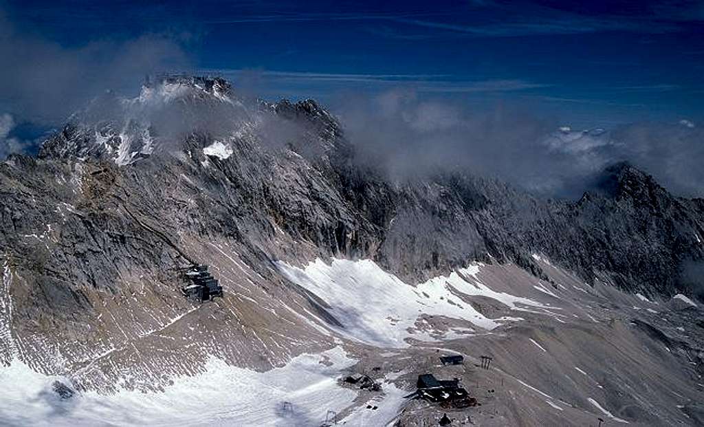 Zugspitze seen from SW from...