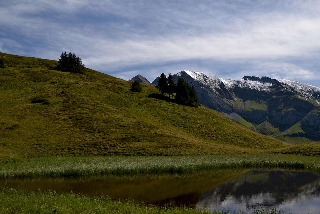 A dreamy spot high above the narrow Lech valley