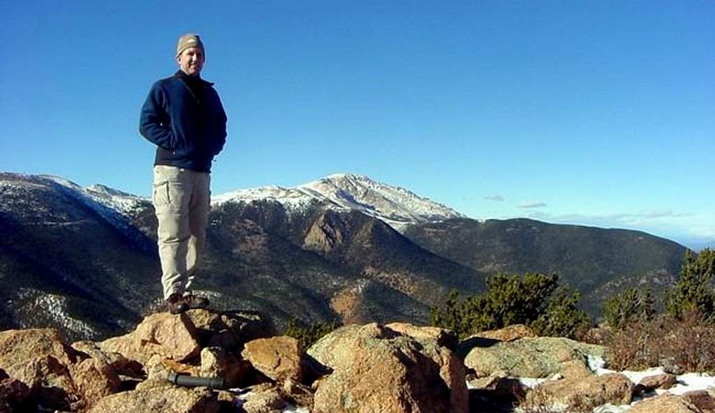 Me on the summit of Mt. Rosa...