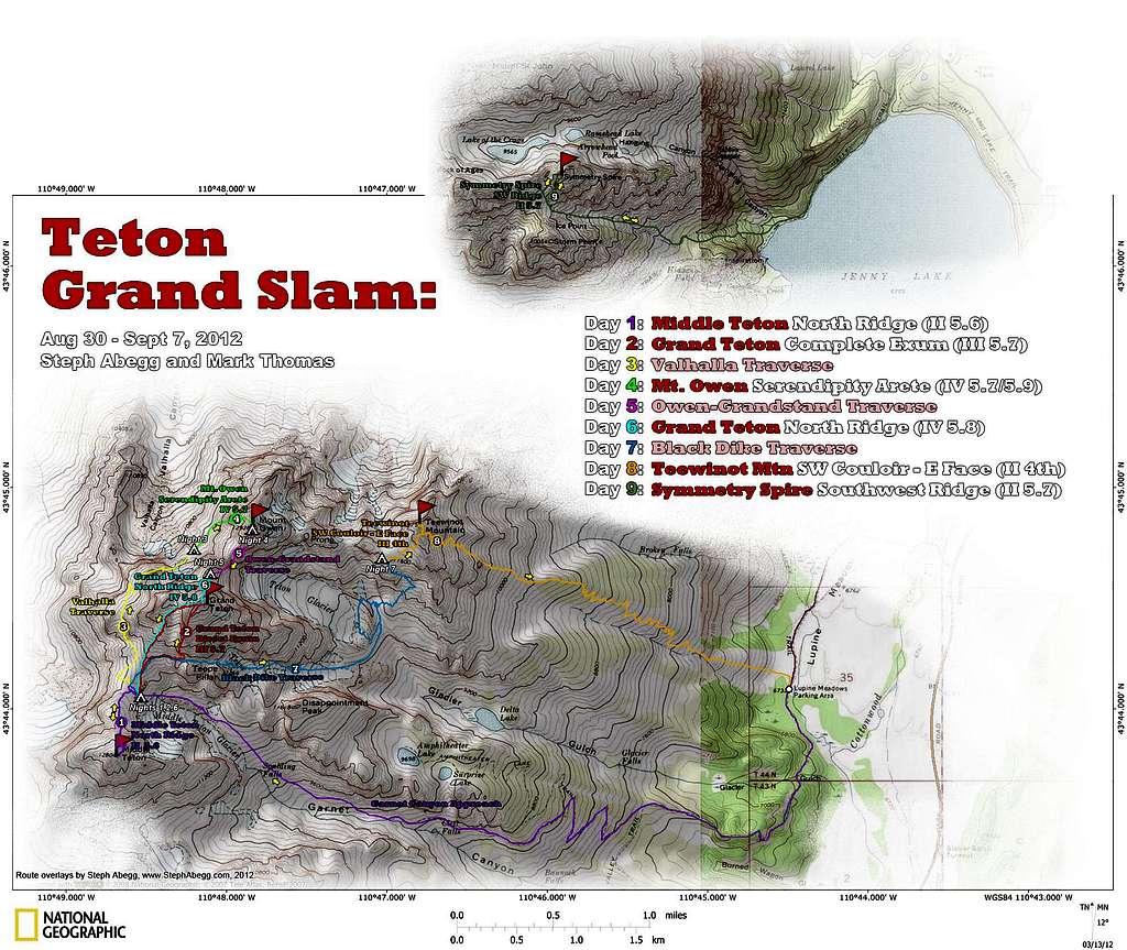 Teton Grand Slam map overlay