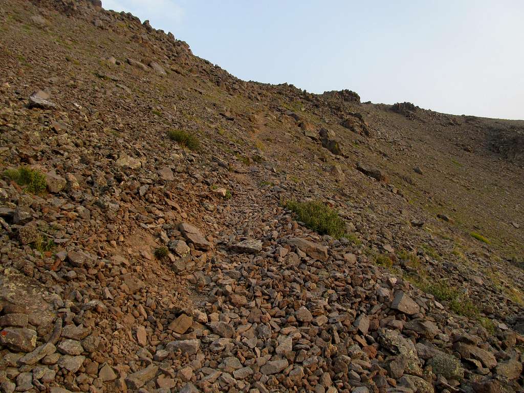 small climbers' trail