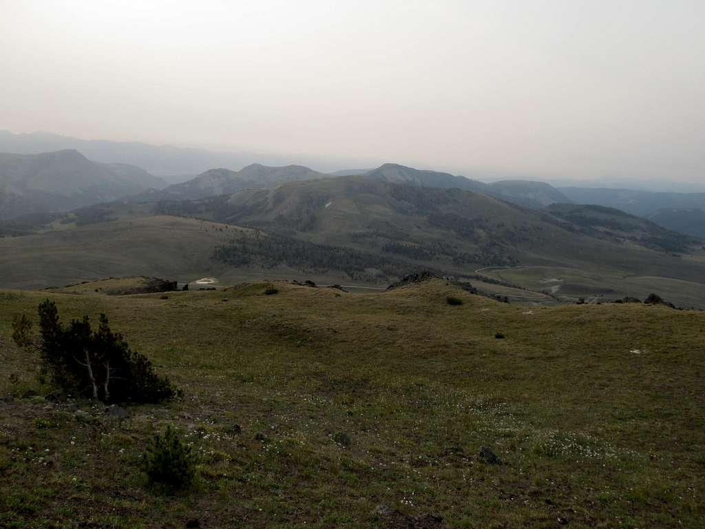 East from near Black Butte summit