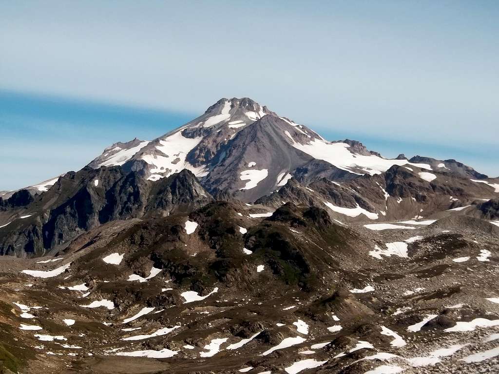 Glacier Peak from the ridge