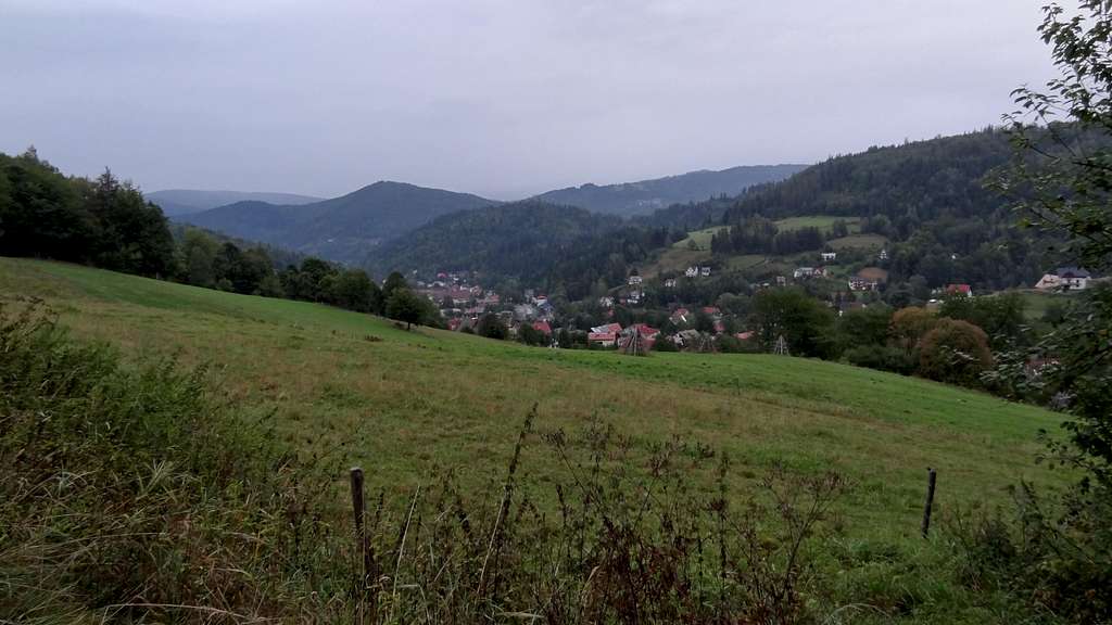 Czantoria, east slopes over Jawornik