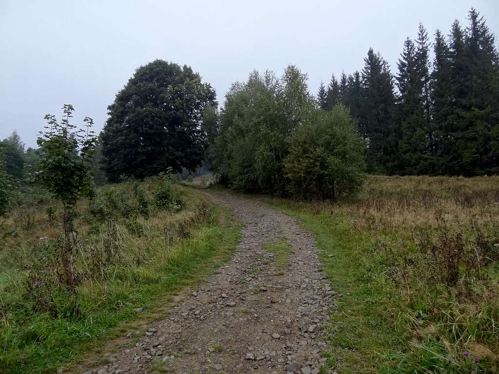 Czech trail to Čantoryje 