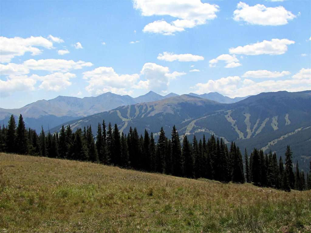 Tenmile Range & Copper Mountain Ski Area