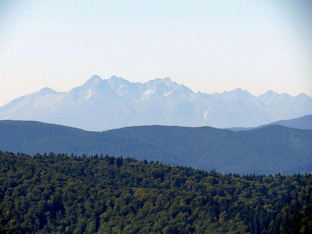 Tatras from Jaworze