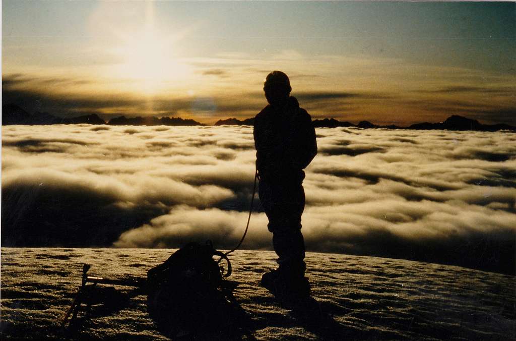 Sunrise in Mt. Cook National park