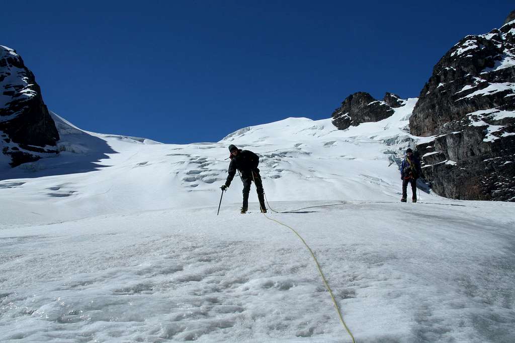 scouting the route