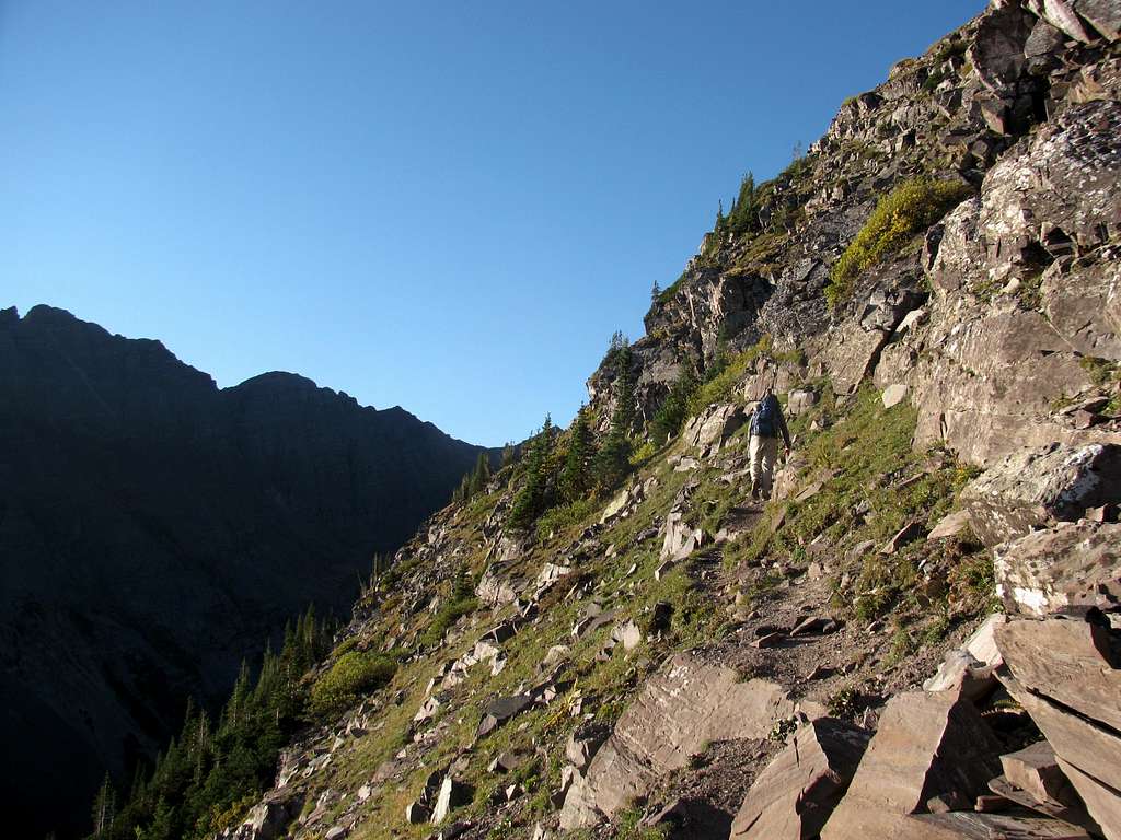 Trail to the 1st Gully
