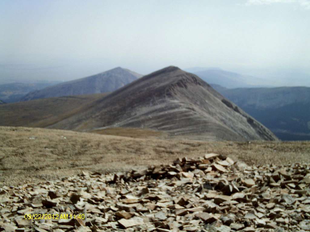 from Mt. Sherman summit ridge