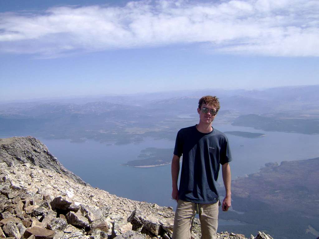 Myself on the Summit of Mount Moran