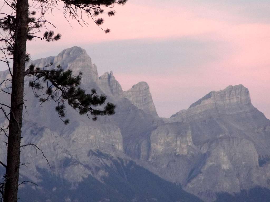 Sunset in Canmore