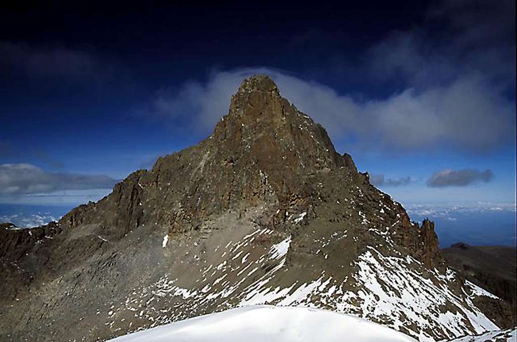 The view of Mt Kenya from the...