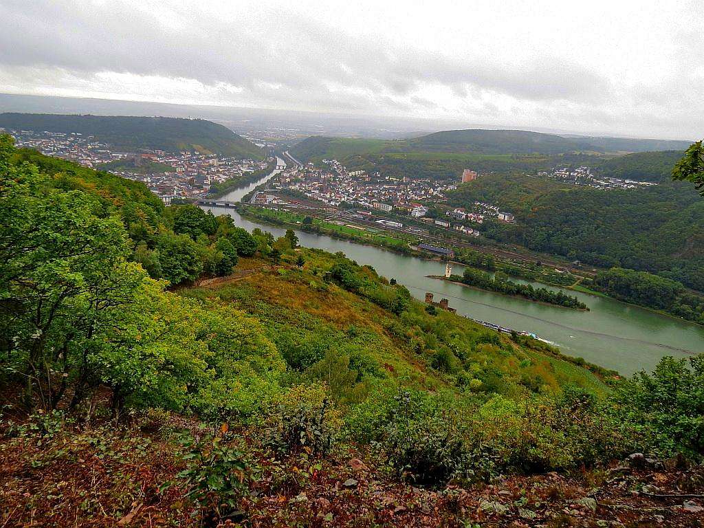 Looking down to River Rhine