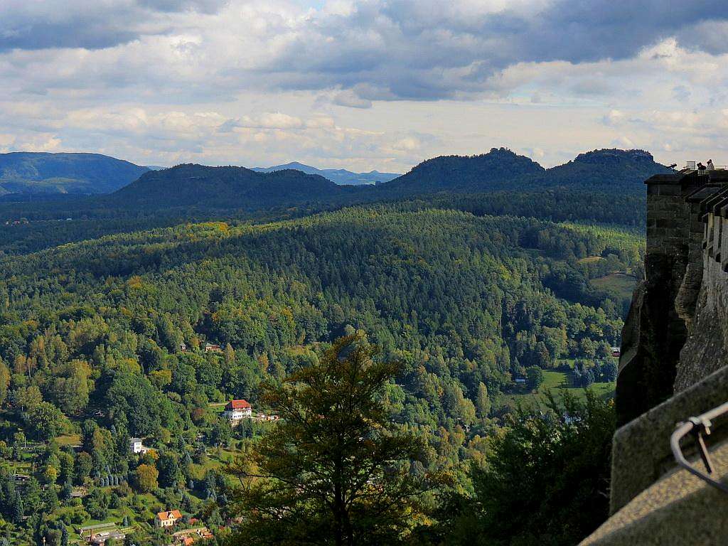 Sächsische Schweiz from Fortress