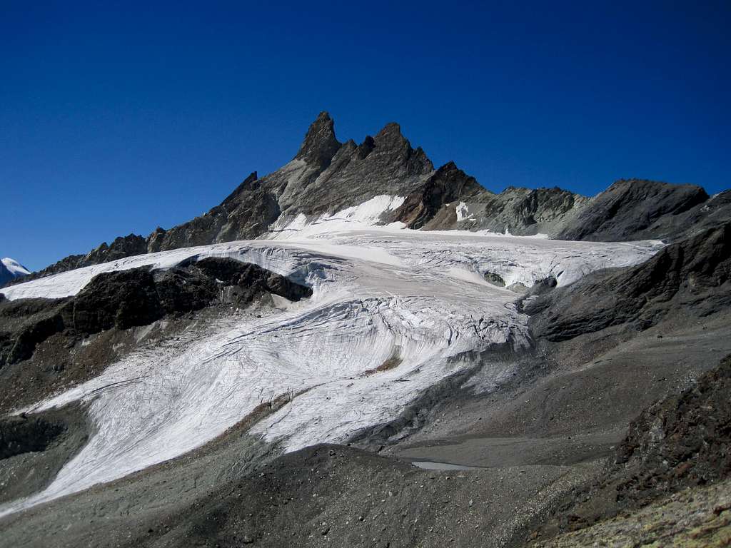 Aiguilles Rouges d'Arolla from summit of Mont de l'Etoile