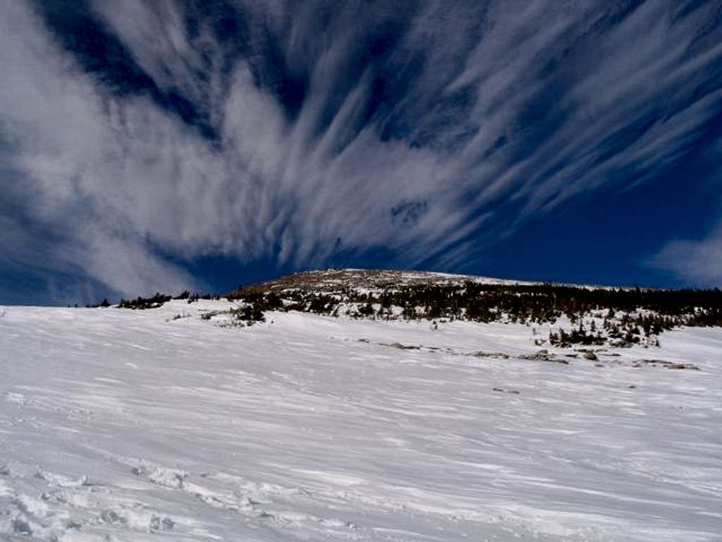 Clouds over Meadow Mountain, RMNP