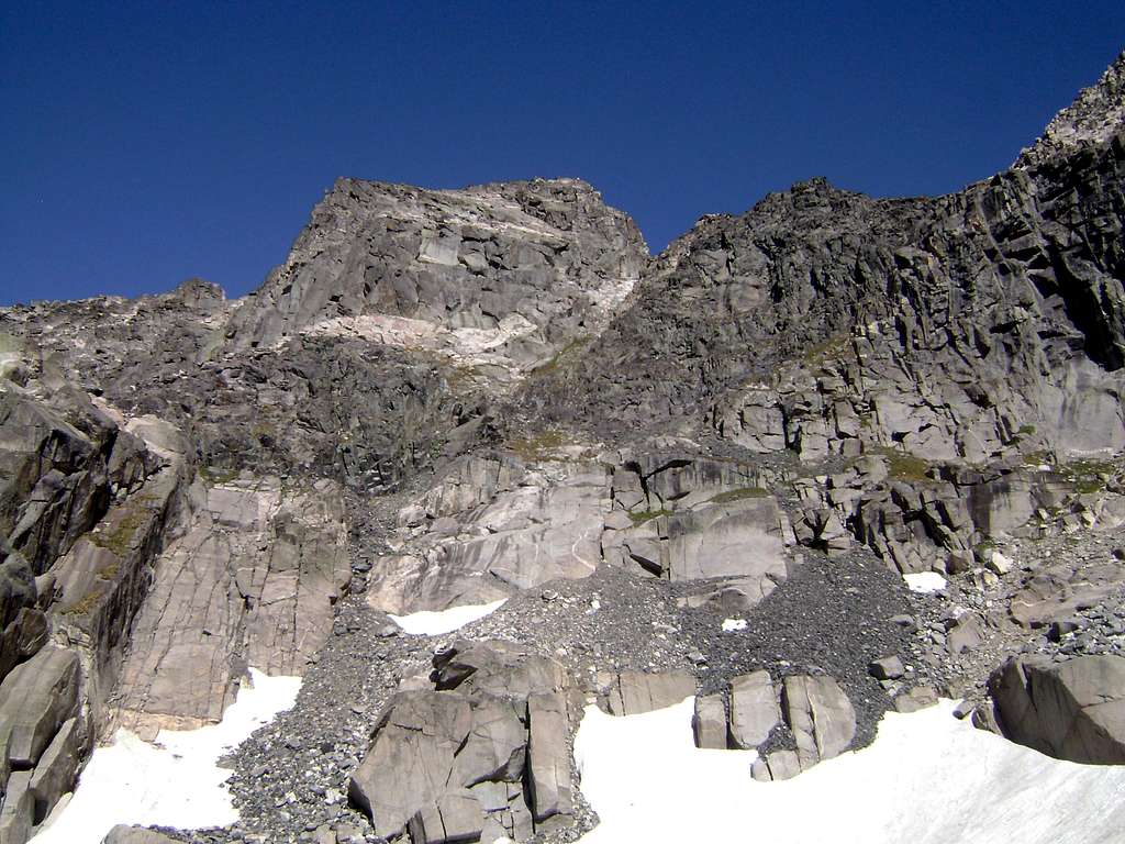 The Southwest Face of Mt Cowen-Absaroka range MT