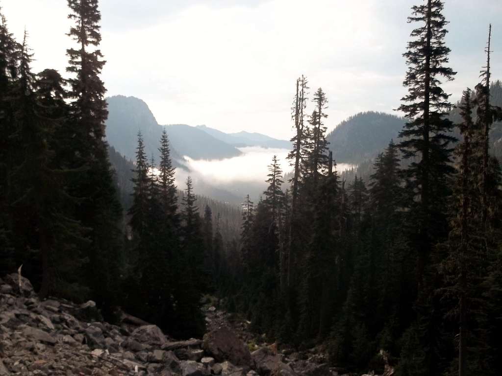 Looking at Snoqualmie Pass