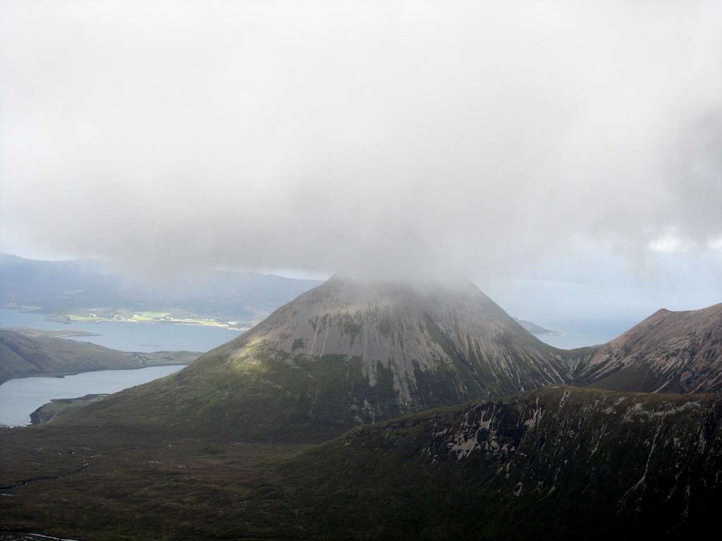 Glamaig from the Cuillin Ridge